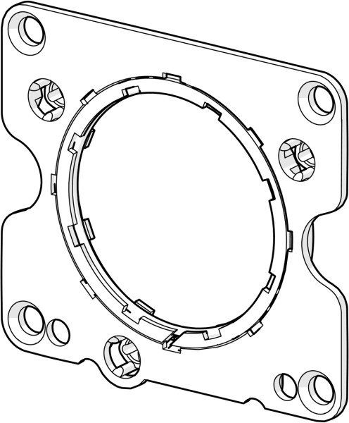 Hansa Führungsplatte Varox, 59913034