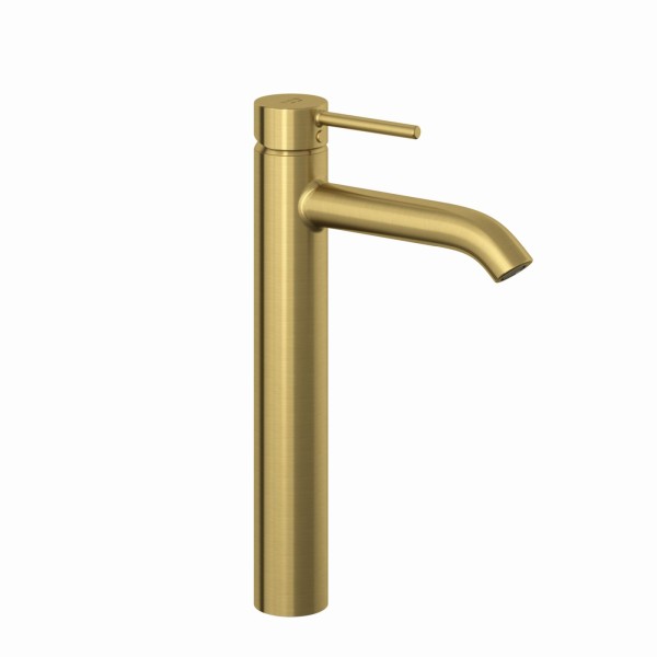 Kludi BOZZ Waschtischarmatur hoch brushed gold, 38286N076