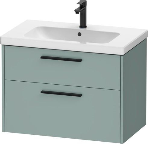 Duravit D-Code Waschtischunterschrank wandhängend Schubk. 2,