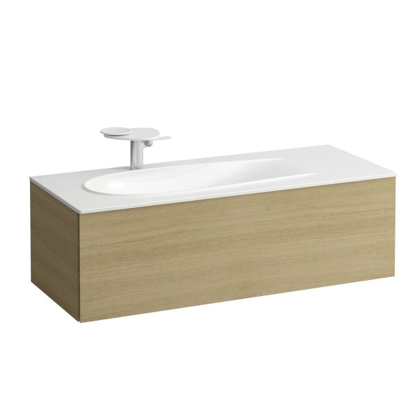 LAUFEN Waschtischunterschrank ALESSI 491x1194x364 1 Schublade