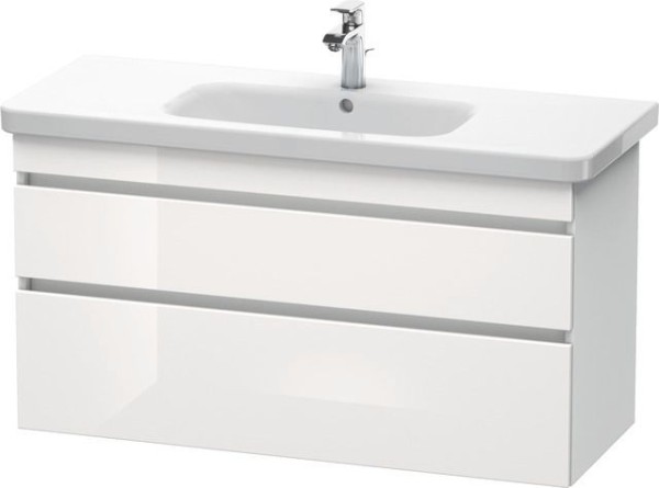 Duravit DuraStyle Waschtischunterbau wandhängend Weiß Hochglanz & Matt 1130x448x610 mm - DS649502218
