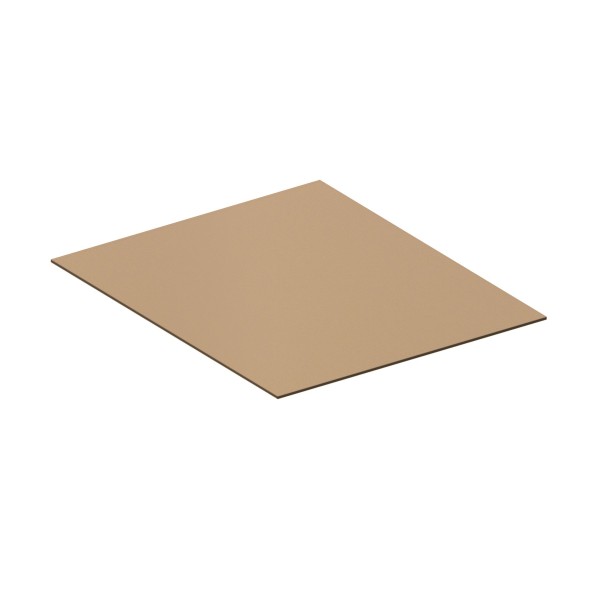 Keuco Abdeckplatte Edition 11 Art 49031, 400 x 4 x 483 mm Glas sand satiniert, 49031320400