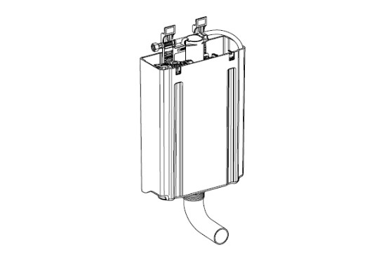 LAUFEN Kunststofftank m.Innengarnitur+Bef., f.SPK Universal H828660 (bis 06/2017), H8976610000001