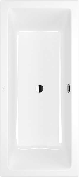 Villeroy & Boch Badewanne Newo 1600x750x440mm Rechteck Weiss Alpin