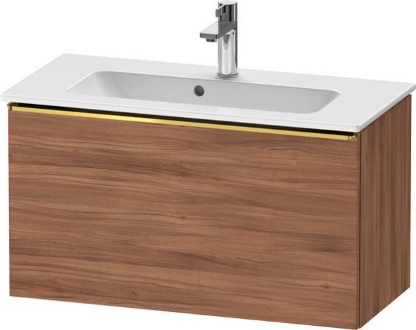 Duravit D-Neo Waschtischunterbau wandhängend Nussbaum Matt 810x372x440 mm - DE4269034790000