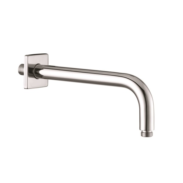 Kludi Wand-Brausearm 250 mm A-qa eckige Wandrosette chrom