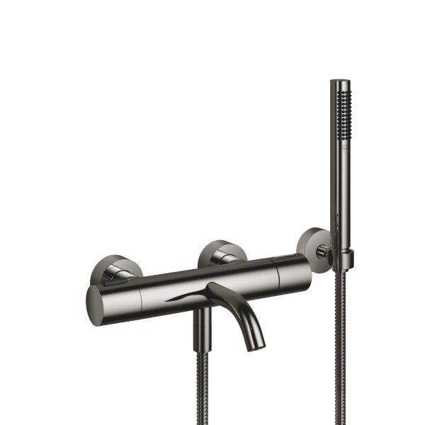 Dornbracht Wannen-Thermostat für Wandmontage META 34234979 Dark Chrome