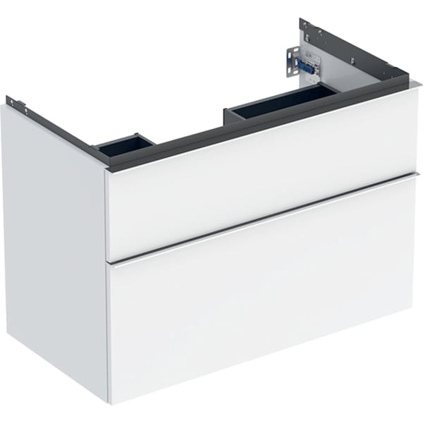 Geberit iCon Unterschrank für Waschtisch, 2 Schubladen