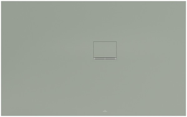 Villeroy & Boch DW Squaro Infinity 1600x1000x40mm, EB:re flb Einb AR Morning Green