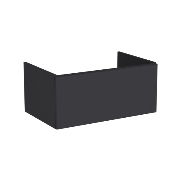 VitrA New Metropole Pure Waschtischunterschrank mit 1 Vollauszug 78 x 49 x 35 cm (BxTxH) Matt,67417
