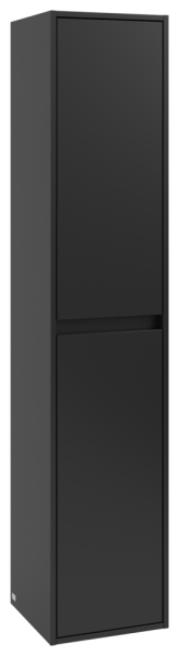 Villeroy & Boch Hochschrank Skyla C80100 350x1700x 349mm 2 Türen A:li Volcano Black