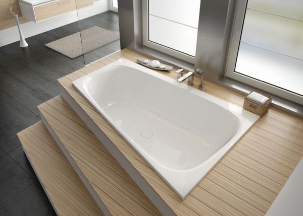 Hoesch Badewanne iSensi Trapez 1800x1400 rechts Weiß, 3875.010