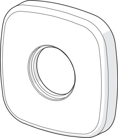 Hansa Ros. HANSA 59914769 75x75 mm chr