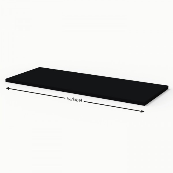 Sanipa 4balance Abdeckplatte, Schwarz-Matt, AP15908