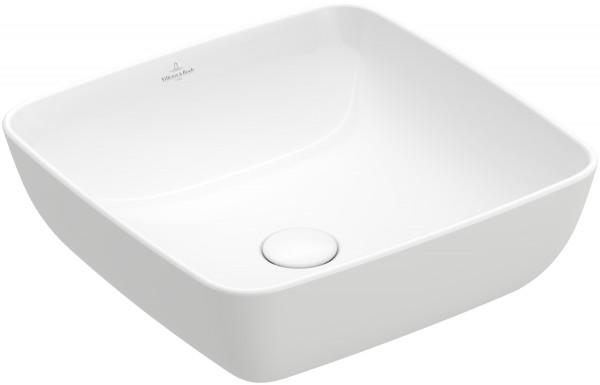 Villeroy & Boch Aufsatzwaschtisch Artis, ohne Hahnloch, ohne Überlauf, weiss CeramicPlus