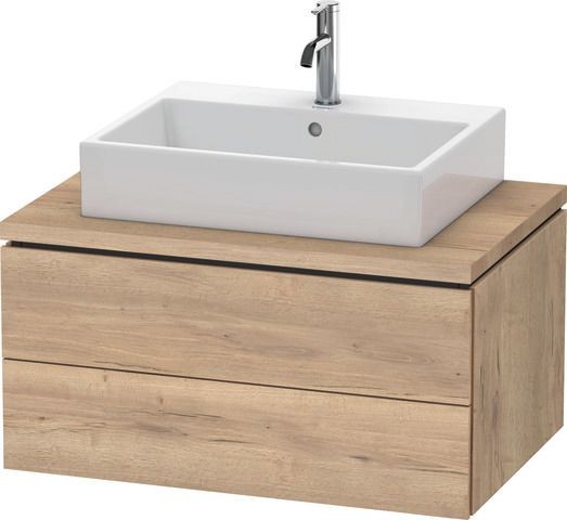 Duravit L-Cube Konsolen-Waschtischunterbau wandhängend 820x547x400 Front: Ei