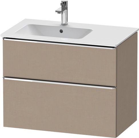 Duravit D-Neo Waschtischunterbau wandhängend Leinen Matt 810x462x625 mm - DE4366010750000