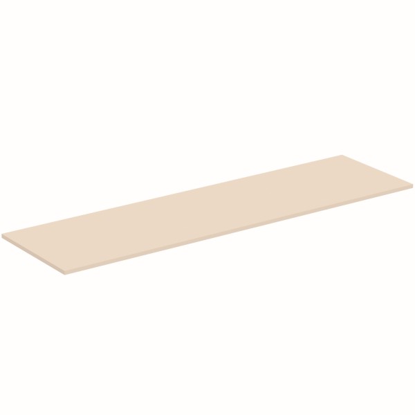Ideal Standard Waschtischplatte i.life B ohne Ausschnitt 1804x506x18mm Sandbeige matt, T5286NF