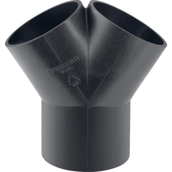 Geberit PE Hosenabzweig 2 x 30Gr 363465161