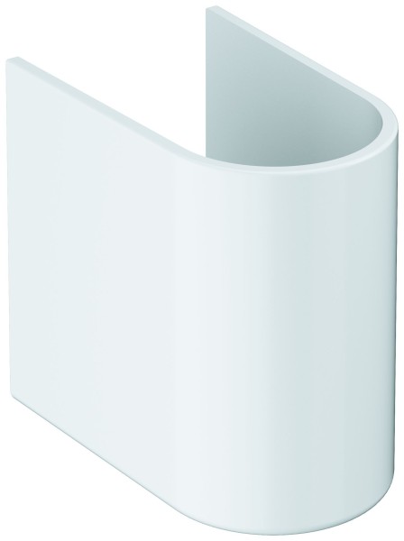 Grohe Halbsäule Euro Keramik 39201 für Waschtisch alpinweiß, 39201000