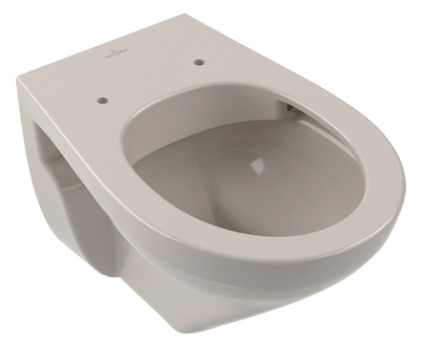 Villeroy & Boch O.novo Tiefspül-WC spülrandlos, mit DirectFlush, Pergamon CeramicPlus