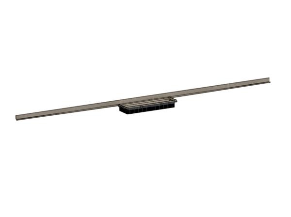 Dallmer Duschrinne CeraWall Connect, messing matt, 800 - 1200 mm, 527486