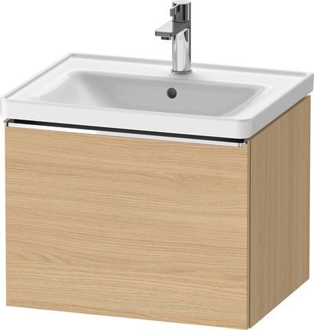 Duravit D-Neo Waschtischunterbau wandhängend Natur Eiche Matt 584x452x440 mm - DE4249010300000