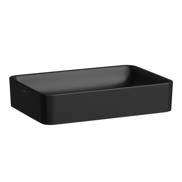 Laufen Waschtisch-Schale PRO S 380x550x125 rechteckig o. Hl. o.Ül. schwarz matt, H8129657161121