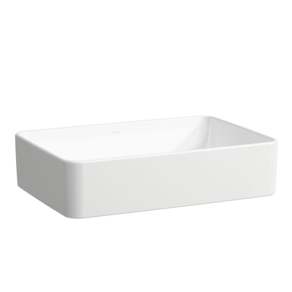 Laufen Waschtisch-Schale SAVOY 380x550x155 rechteckig o. Hl. m.Ül. weiß, H8169440001091