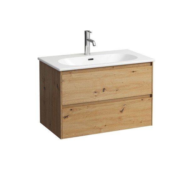 Laufen Waschtisch und Waschtischunterschrank LUA SET LANI 455x800x527