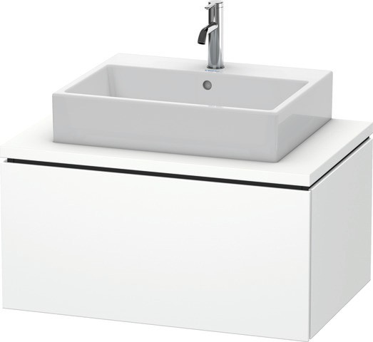 Duravit L-Cube Konsolenwaschtischunterbau wandhängend Weiß Matt 820x547x400 mm - LC581201818
