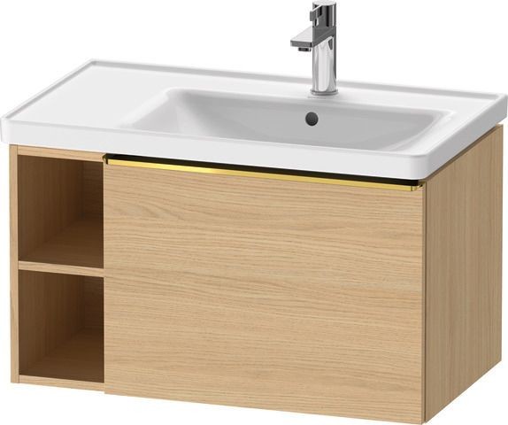 Duravit D-Neo Waschtischunterbau wandhängend Natur Eiche Matt 784x452x440 mm - DE4257034300000