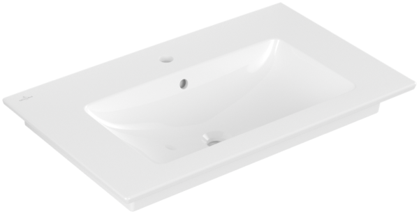 Villeroy & Boch Schrankwaschtisch Venticello, 41048LR1, B: 800, T: 505mm, Weiß Alpin CeramicPlus