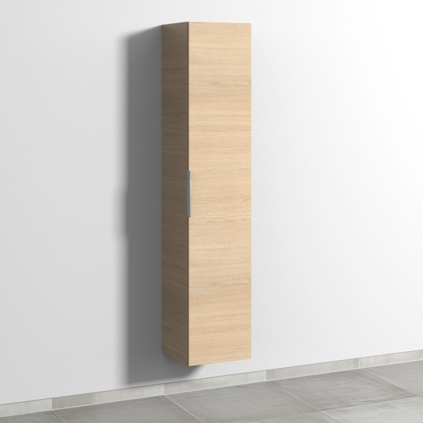 Sanipa 3way Hochschrank mit 1 Tür, Eiche-Nordic