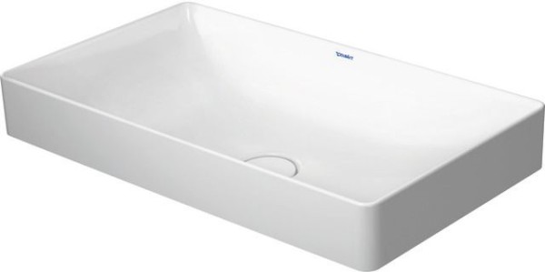 Duravit DuraSquare Aufsatzbecken Weiß Hochglanz, 600 mm - 2355600000