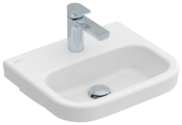 Villeroy & Boch Handwaschbecken Architectura, 1 Hahnloch, ohne Überlauf, weiss