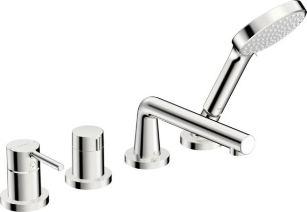 Hansa Wannenarmatur Unterputz HANSAVANTIS Style 5471 Ros. rund 1-strahlig Ausld.