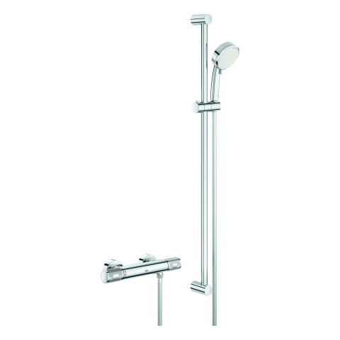 GROHE Thermostatarmatur Grohtherm 1000 Performance 34835 Brausegrt. 900mm chrom, 34835000