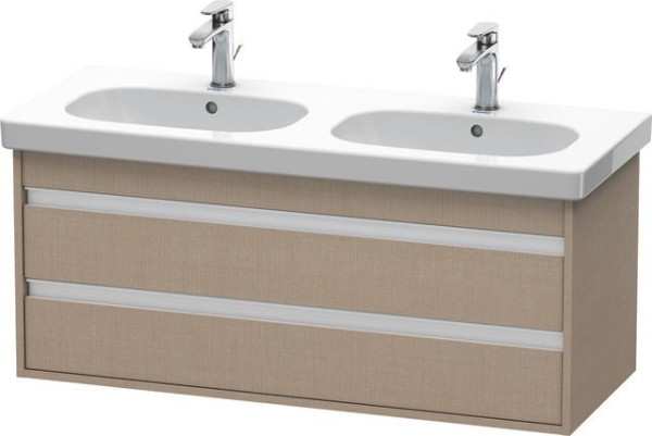 Duravit Ketho Waschtischunterbau wandhängend Leinen Matt 1150x455x480 mm - KT664907575