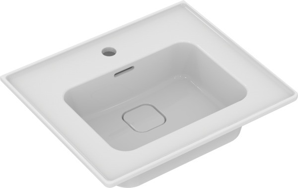 Ideal Standard Möbelwaschtisch Strada II, 1 Hahnloch,