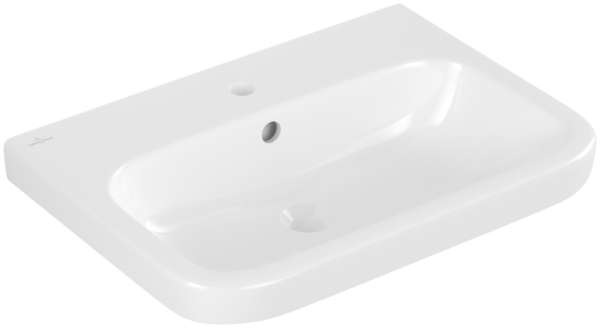 Villeroy & Boch Waschtisch Architectura, 1 Hahnloch, mit Überlauf, weiss CeramicPlus