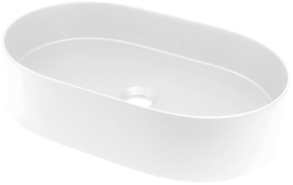 Neuesbad Serie 600 Waschbecken Granit, Alabaster, 550x350mm