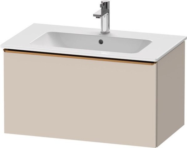 Duravit D-Neo Waschtischunterbau wandhängend Taupe Matt 810x462x440 mm - DE4262004910000