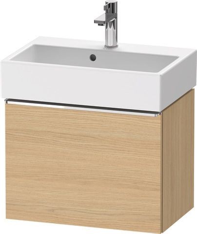 Duravit D-Neo Waschtischunterbau wandhängend Natur Eiche Matt 584x372x440 mm - DE4229010300000