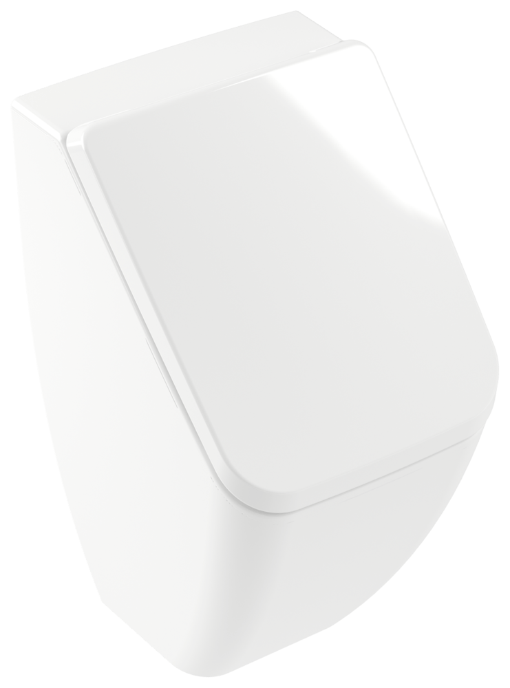 Villeroy & Boch – Urinoir à aspiration DirectFlush en céramique blanche – Dimensions 285x545x320mm – Arrivée d’eau arrière dissimulée – Installation