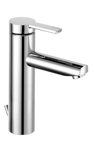 Keuco Einhebelwaschtischmischer Plan blue 53902, groß,m.Ablaufgarnitur, Alu finish, 53902170002