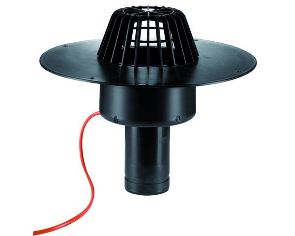 Dallmer Dachablauf 62 H FPO-PP, beheizt, DN 70, 621603