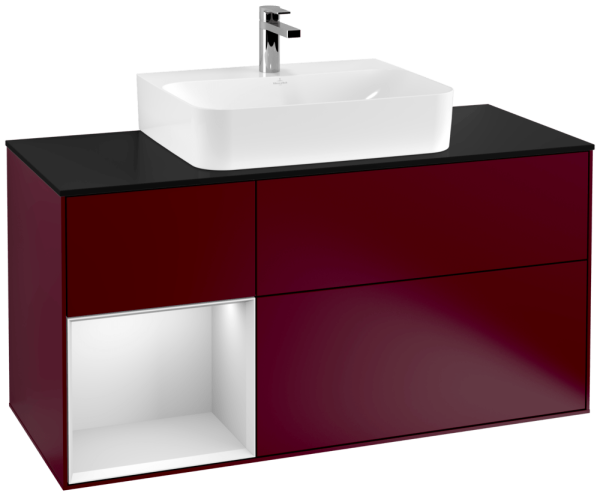 Villeroy & Boch Waschtischunterschrank Finion F16 1200x603x501mm WT mittig, F162MTHB