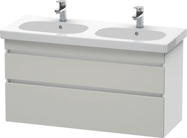 Duravit DuraStyle Waschtischunterbau wandhängend Betongrau & Weiß Matt 1150x453x610 mm - DS648600718
