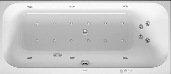 Duravit Happy D.2 Whirlwanne Weiß 1700x700 mm - 760311000CP1000